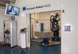 Produção no TruLaser Robot 5020